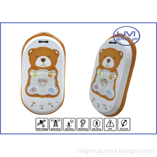 Uvi Lovely Baby Gift GPS Kids Mobile Phone Tracker (PT301)